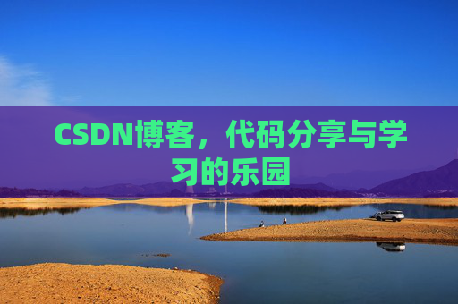 CSDN博客，代码分享与学习的乐园